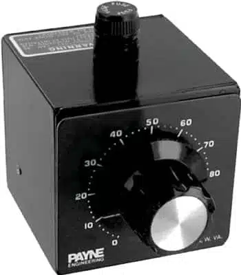 120VAC 5 amp solid state variac by Payne - 18TBP-1-5