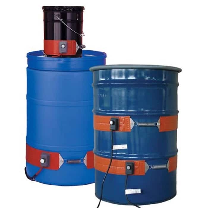 DHCH/DPCH Silicone Rubber BriskHeat DHCH15A Extra Heavy-Duty Drum/Pail Heaters 