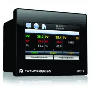 1/4 DIN Multi-Loop controller by Futurdesign - MCT4