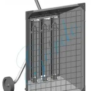 240V 3PH 6KW Infra-Red Portable Radiant Heater by Chromalox - STAR-06A-23-P