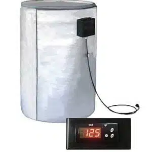 55 Gal. Plastic Drum Heater With Digital Controller By Briskheat – FGPDHC55120D