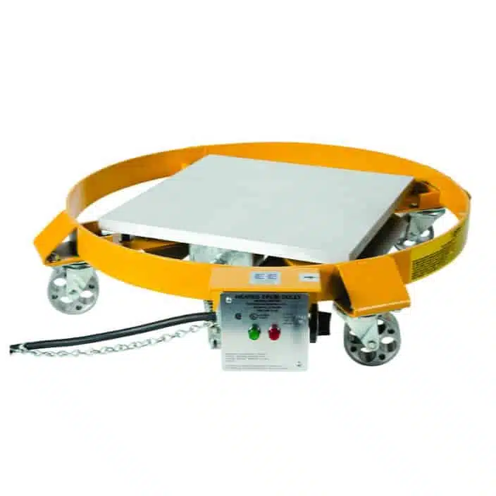 Heated dolly for 55 gallon metal drums - HDD-55-120