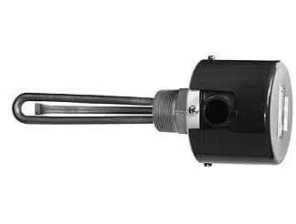 240V 1000W 1 1/4" NPT brass fitting 2 copper elements 6 1/8" immersion length by Gordo - GI-2-0013-M1