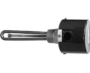 120V 1200W 1 1/4" NPT SS fitting 2 SS elements 6 1/8" immersion length by Gordo - GJ-2-0033-M1