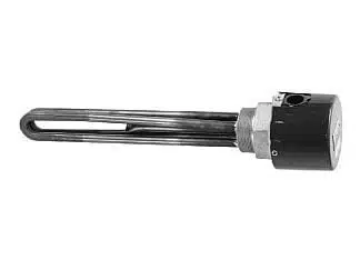 240V 1500W 2" NPT steel fitting 2 steel elements 11 7/8" immersion length by Gordo - GB-2-0004-M1
