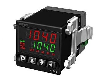 1/16 DIN PID temperature controller, by Novus- N1040