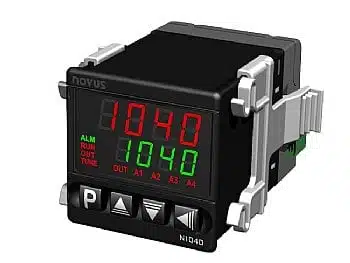 1/16 DIN PID temperature controller, by Novus- N1040
