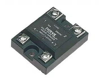 25 amp @ 480VAC (max) solid state relay, 4-32VDC input by Novus - SSR-4825